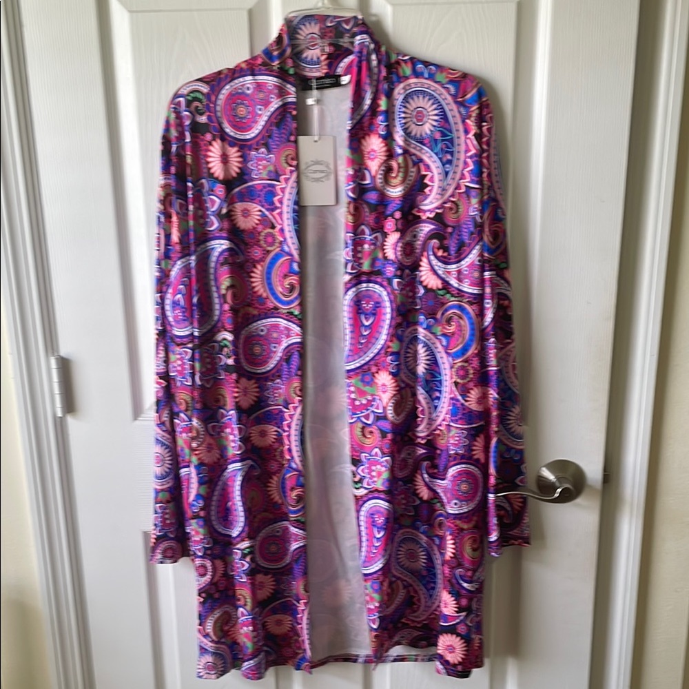 Colorful Paisley Kimono